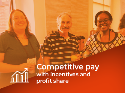 Competitive pay with incentives and profit share